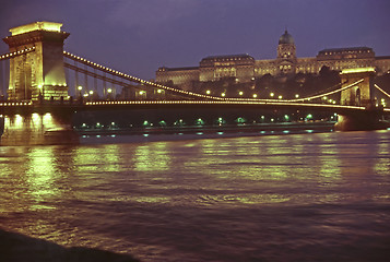 Image showing Budapest at dusk