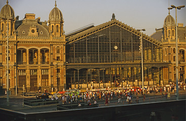 Image showing Budapest Western railway station