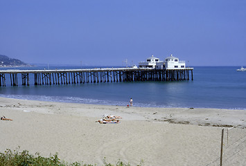 Image showing Malibu beach