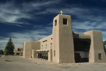 Image showing Adobe church