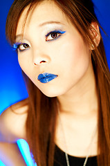 Image showing Blue Lips