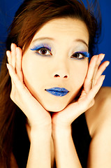 Image showing Blue Lips