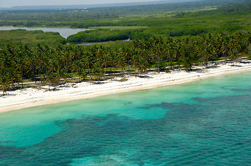 Image showing Beach from above
