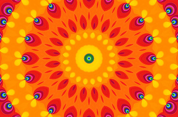 Image showing Abstract bright pattern