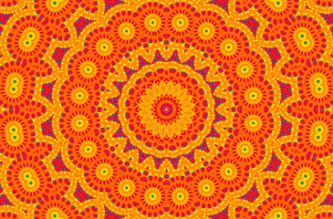 Image showing Abstract bright pattern