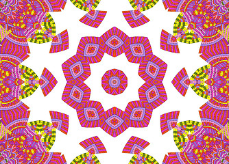 Image showing Bright abstract pattern