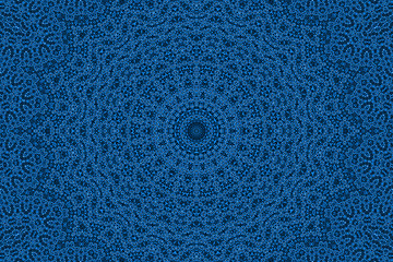 Image showing Blue background with abstract pattern