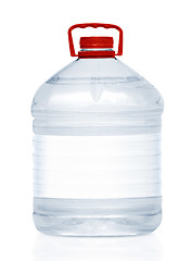 Image showing Plastic water bottle