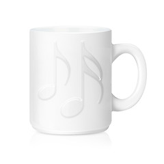 Image showing White ceramic mug