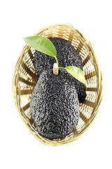 Image showing Black Ripe Avocados