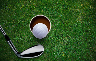 Image showing Golf Background