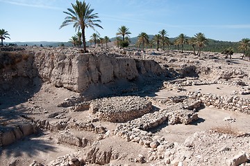 Image showing Archaeology excavations in Israel