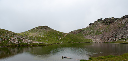 Image showing Hiking in Alps