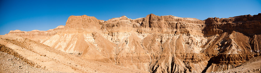 Image showing stone desert panorama