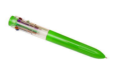 Image showing Multi color pen