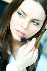 Image showing Call Center Agent