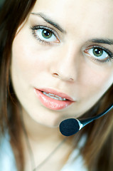 Image showing Call Center Agent