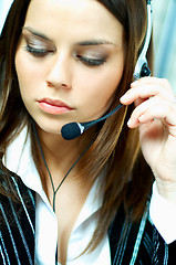 Image showing Call Center Agent