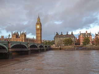 Image showing Westminster Bridge