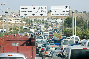 Image showing Traffic Jam