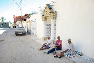 Image showing Street of Tozeur