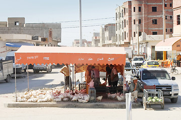 Image showing Seller in Kairouan