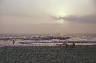 Image showing On the beach