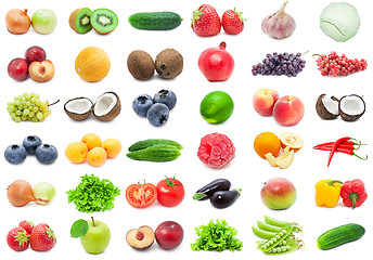 Image showing Fruits and Vegetables