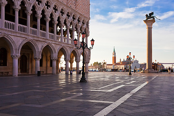 Image showing Doge Palace in Venice