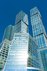 Image showing Modern scyscrapers