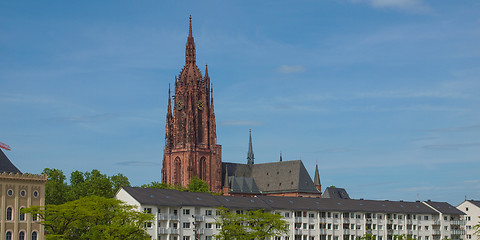 Image showing Frankfurt Cathedral - panorama