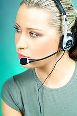 Image showing Call Center Agent