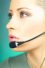 Image showing Call Center Agent