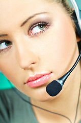 Image showing Call Center Agent