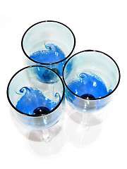 Image showing 3 wine glasses