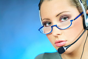 Image showing Call Center Agent