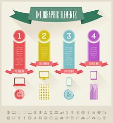 Image showing IT Industry Infographic Elements