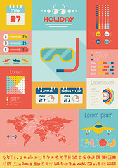 Image showing Travel Infographic Template.