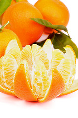 Image showing Tangerine with Segments