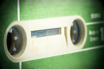 Image showing Green vintage Cassette Tape