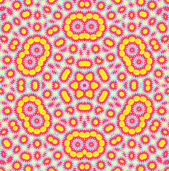 Image showing Bright abstract pattern