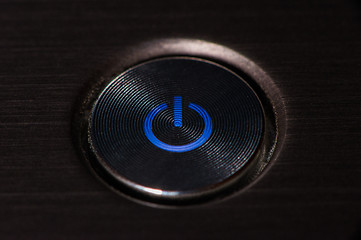 Image showing Start button with light