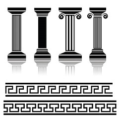 Image showing ancient columns