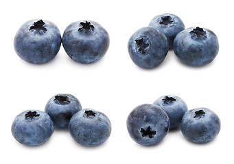 Image showing Blueberry set