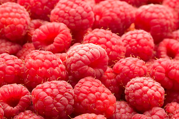 Image showing Raspberries