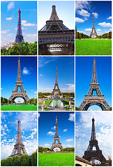 Image showing Eiffel Tower in Paris