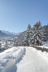 Image showing Winter in St. Moritz