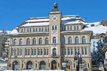 Image showing Town Hall in St Moritz
