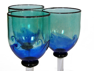 Image showing Wine glasses