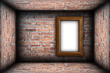 Image showing backdrop for design with big frame